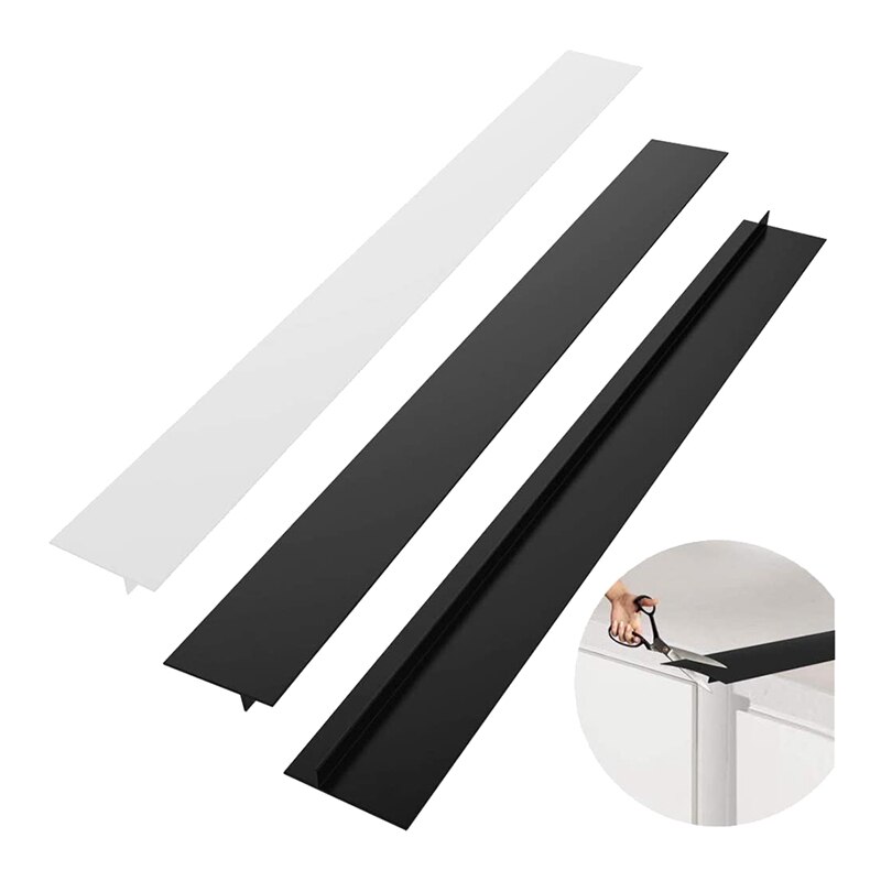 3 Pack Silikon Küche Herde Zähler raum Füllstoff Abdeckung, Wärme-Besteändig verschütten Schutz Dichtungen für Küche, waschmaschine, Trockner