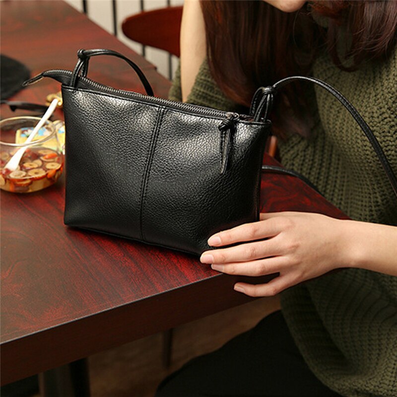 Frauen Schulter Tasche Umhängetasche Kleine frauen Handtasche pu + Polyester Frauen Bote Taschen Große Kapazität Neue lässig