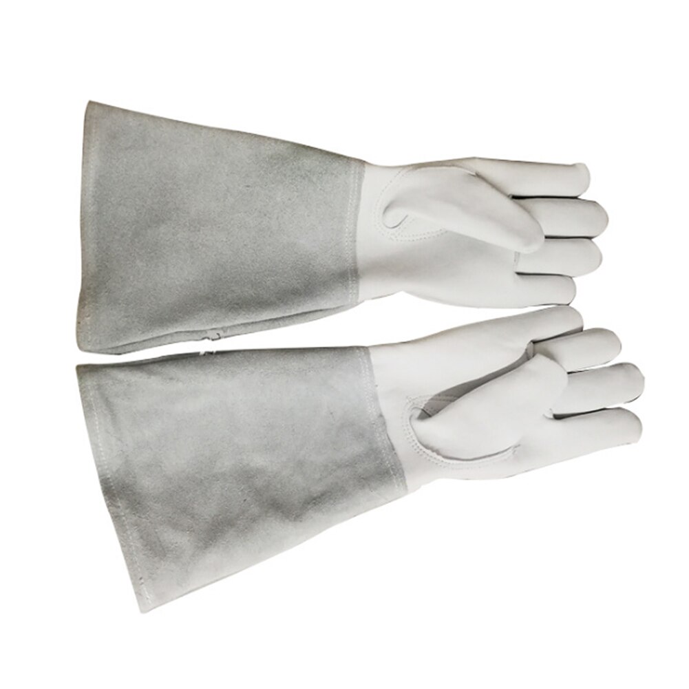 1 paar Handschuhe unisex Lange Rebschnitt Handschuhe Faux Leder Rose Dorn Gartenarbeit Handschuhe Atmungsaktive Schutz Handschuhe