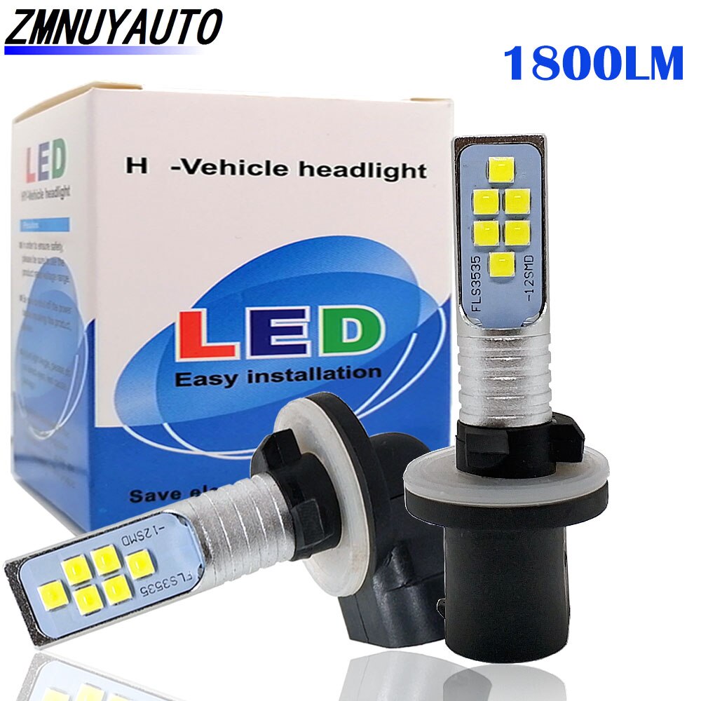 2 stücke H27 LED 880 881 LED-lampen Schild Lampe Auto Nebel Licht H27W2 H27/1 H27/2 6500K 1800LM Auto Tagfahrlicht Lampe Fahren Lampe 12V