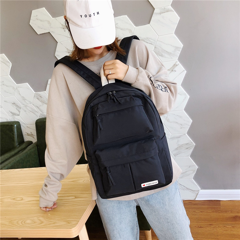 Rucksack Frauen Nylon Rucksack Neue Schule Tasche Für Teenager Mädchen 15,6 Zoll Laptop Schulter Tasche Weibliche Mochilas Rucksack