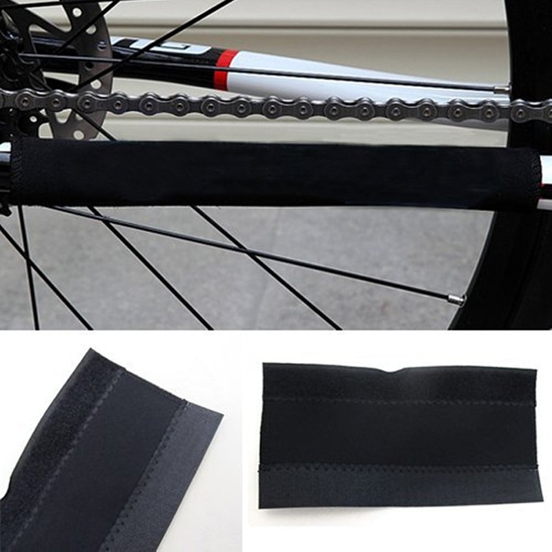1 stücke Radfahren Pflege Kette Geschrieben Wachen Fahrrad Rahmen Kette Schutz Kette Schutz Abdeckung Pad Radfahren fahrrad Fahrrad Zubehör