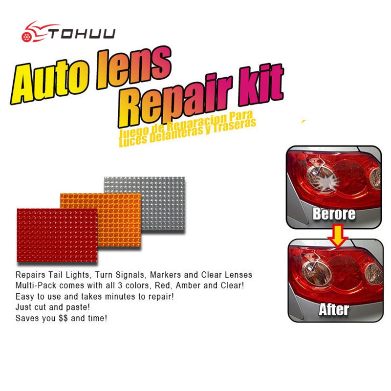 neue Universal- Multi-Pack Auto Lichter Riss Reparatur Auto Scheinwerfer Rücklicht Reparatur Werkzeug Auto Objektiv Reparatur Bausatz Auto einstellen
