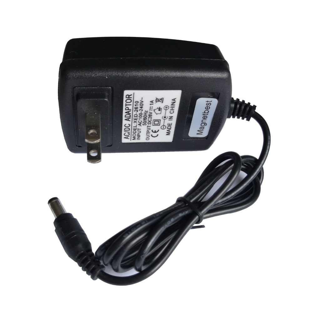 26V 1A 0,7 A 0,4 A AC DC Ladegerät Adapter Staubsauger Teile Roboter Staubsauger Kehrmaschine Energie Adapter Ladegerät