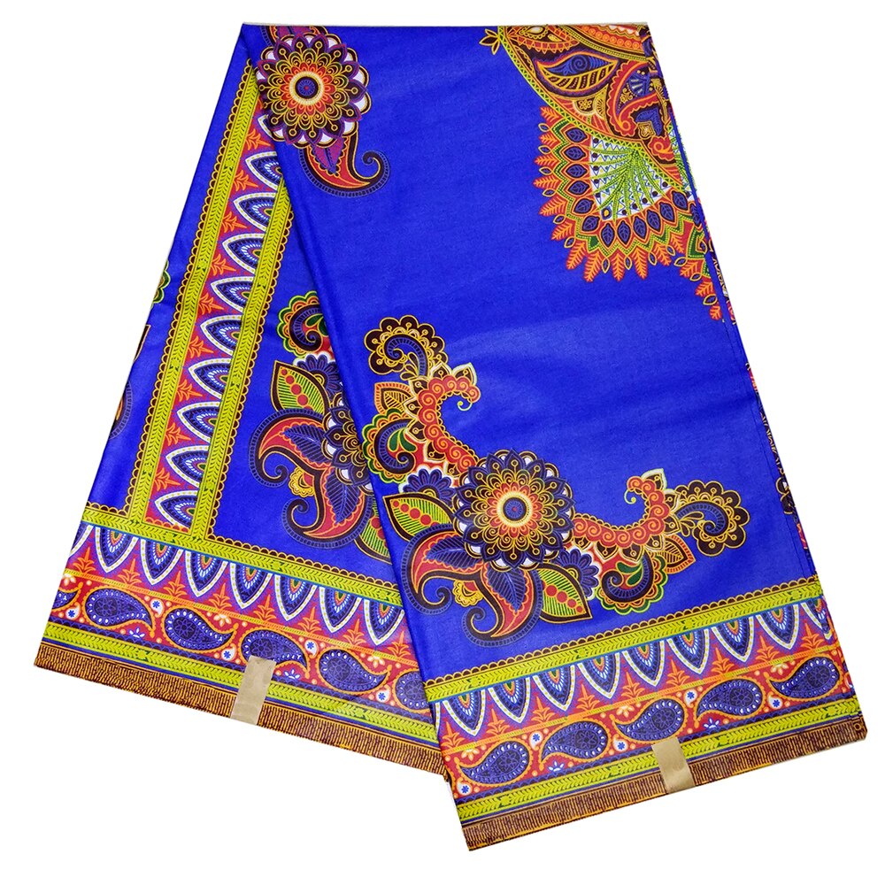 neue Ankünfte Afrikanische Stoff ankara Nigerian Echt Wachs Blau Afrikanische Drucke Stoff