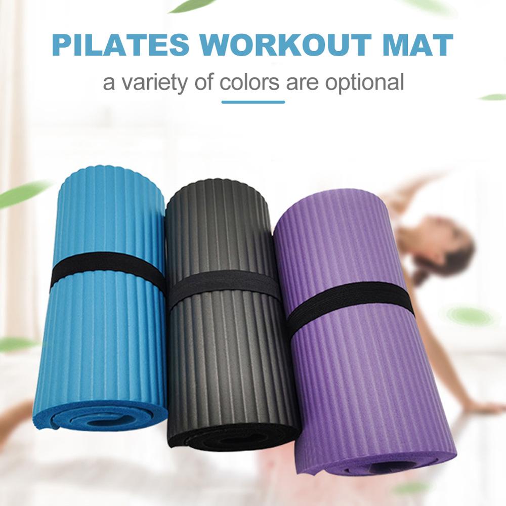 Yoga-matt 15MM Dick, nicht-Unterhose Fitness Pad Für Yoga ÜSpund Pilates Meditation Fitnessstudio extra Verdicken ÜSpund dauerhaft trainieren matt