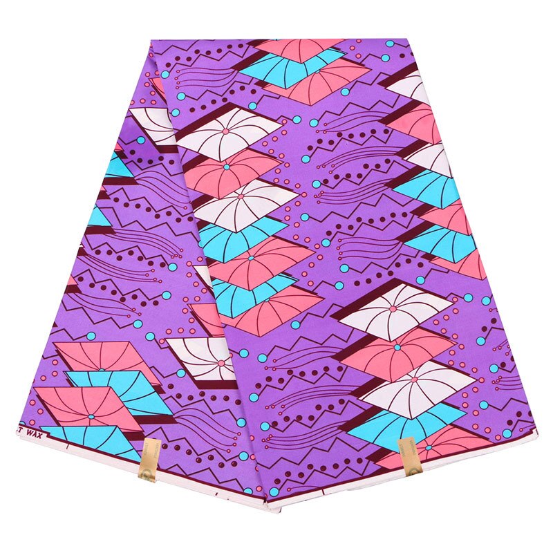 neue Afrikanische Niederländisch Wachs Stoff Bunte 100% Polyester Gedruckt Afrikanische Wahre Guanranteed Wachs Gedruckt Stoff