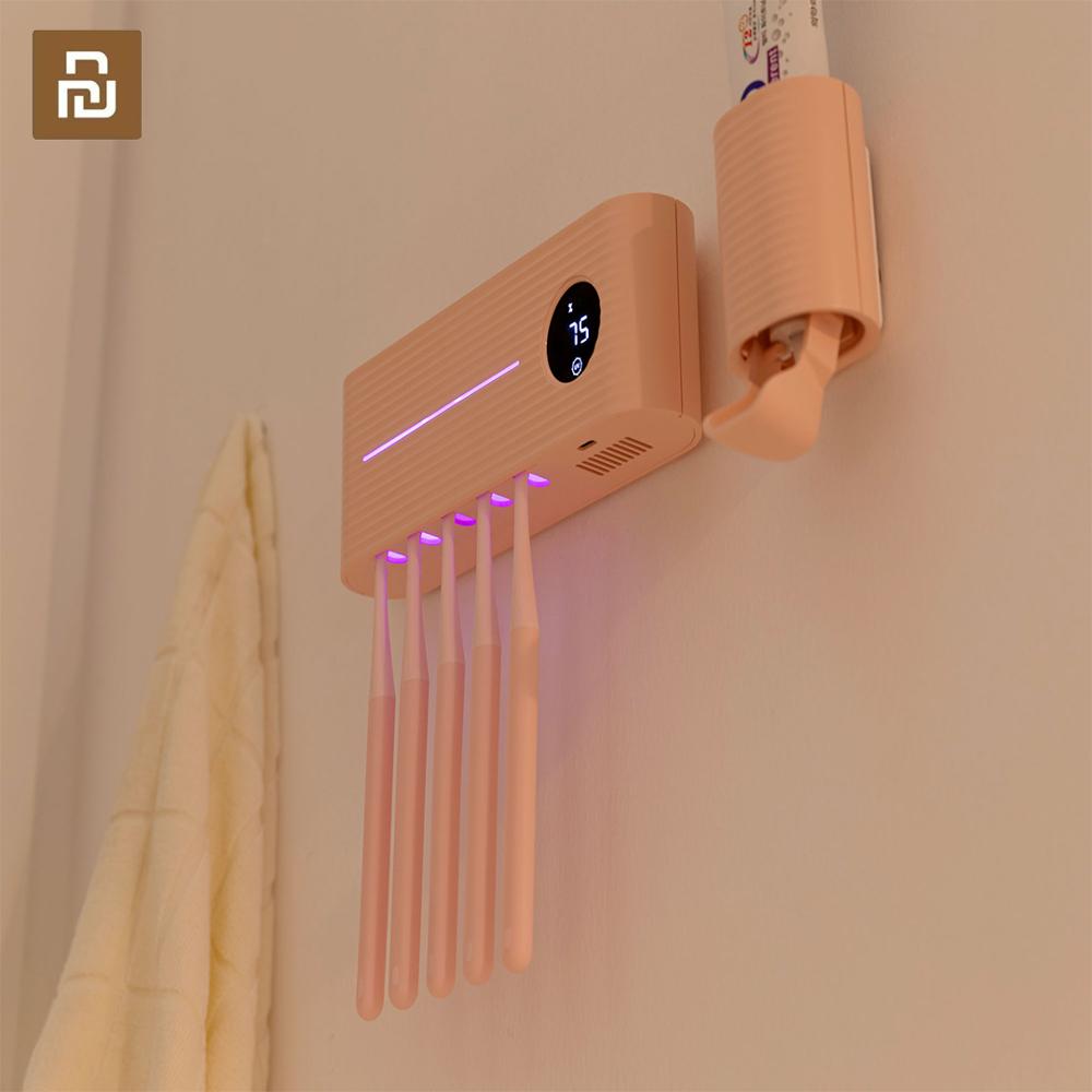 Sothing Clever Uv Zahnbürste Sterilisator einstellen Schlecht USB Ladung Kostenloser Stanzen Zauberstab-montiert Zahnbürste Trocknen Gestell