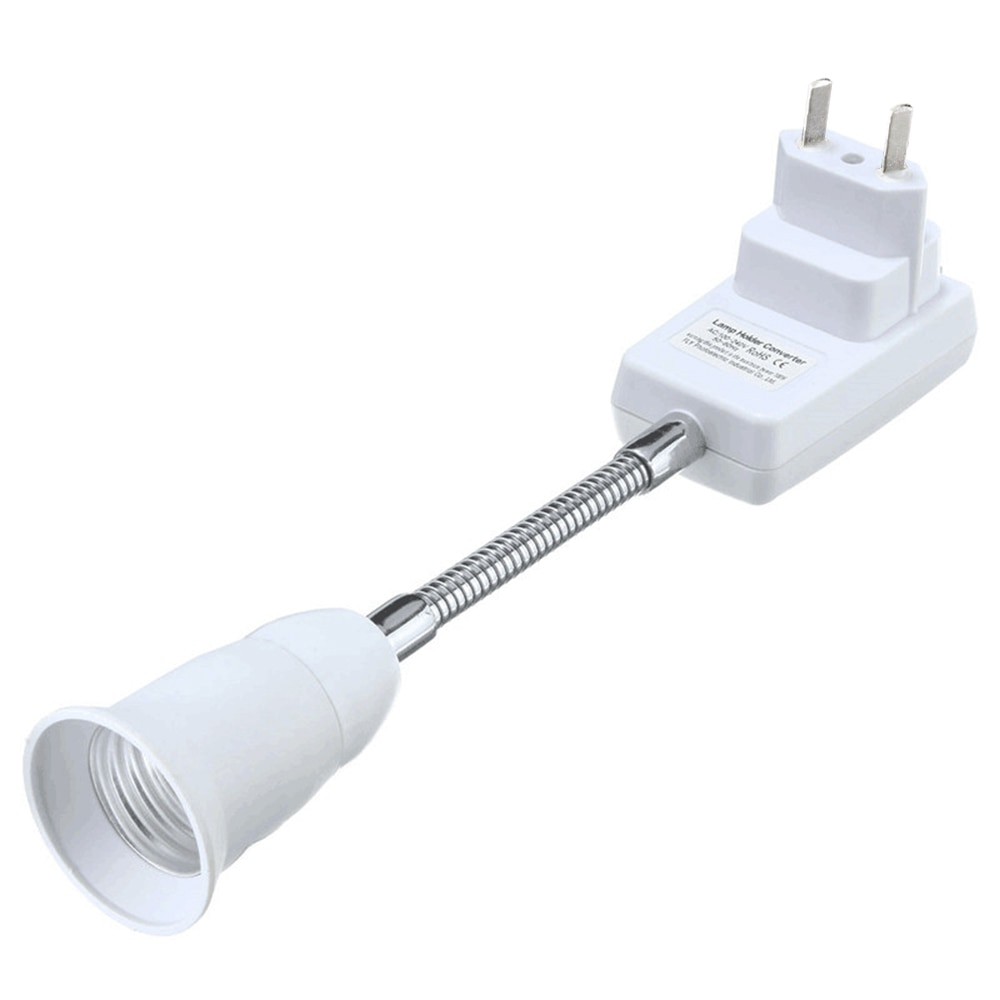 1 stücke UNS/EU stecker E27 Erweiterung Konverter LED Licht Lampe Birne erweitern Adapter Steckdose Lampe Basis Halfter schraube Buchse