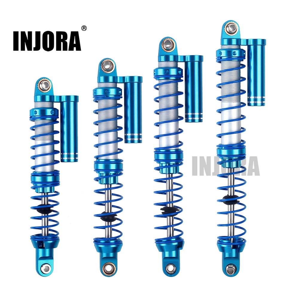 INJORA Öl Einstellbare 90 100 110 120mm Stoßdämpfer Metall Dämpfer für 1/10 RC Raupe Traxxas TRX4 axial SCX10 90046 Gespenst