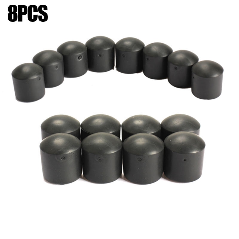 8 stücke SCHNELLER 5/8 Zoll Schwarz Foosball FußBall FußBall Tabelle Stange Deckel Ende Kappe Hund88