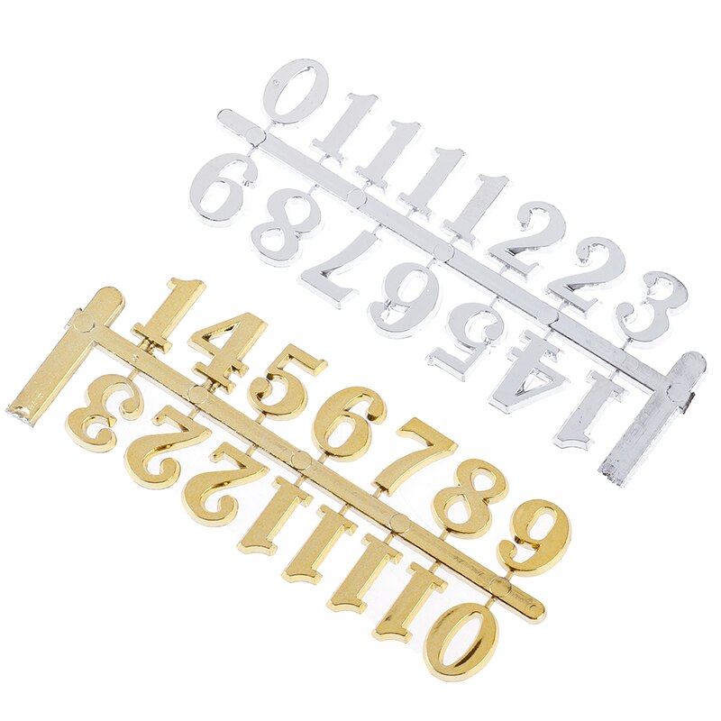 2 farben Wiederherstellung Alte Weisen Quarz Uhr Bewegung Für Uhr Reparatur DIY Uhr Digitale Teile Ziffern Digitale Zubehör