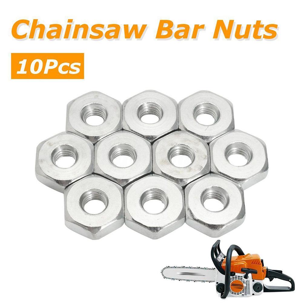 HEIßE VERKÄUFE! neue 10Stck führen Bar Kettenrad Abdeckung 8mm Muttern für Stihl KettensäGen Solo KettensäGen