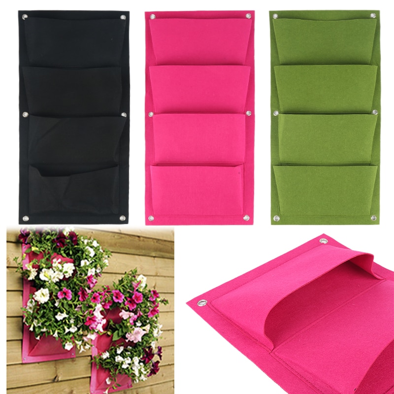 Vertikale Garten Pflanzen Wachsen Tasche Zauberstab Hängen Pflanzen Blume Beutel Pflanzen Gemüse Gartenarbeit
