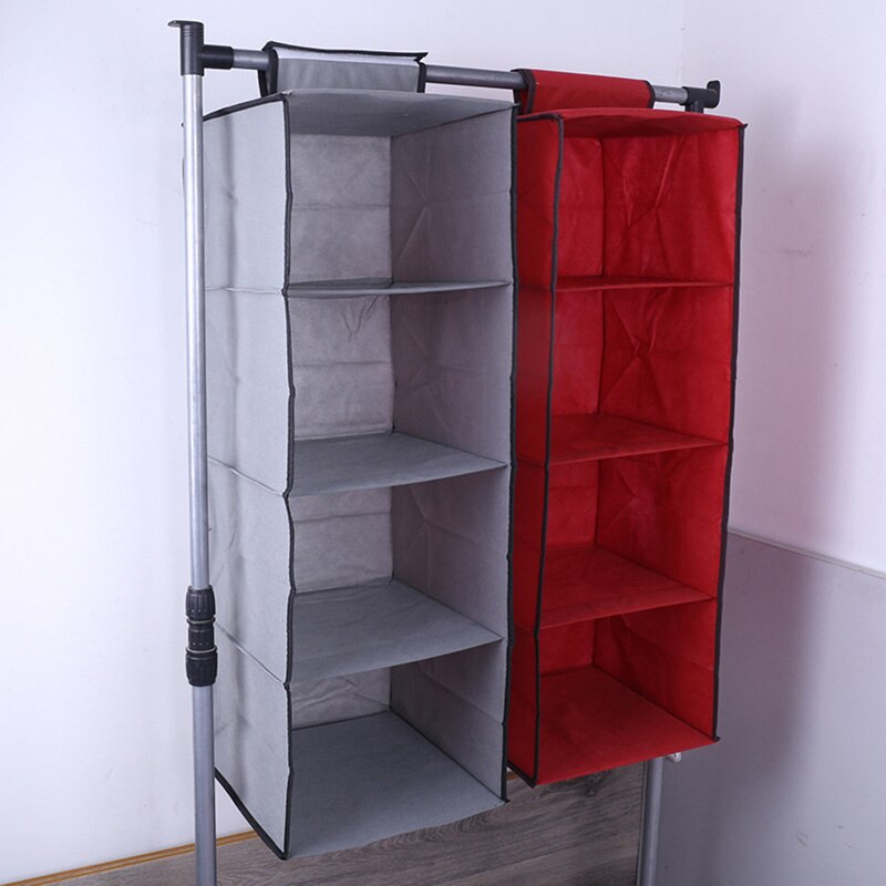 4 verwöhnen Hängen Wandschrank Organizer Hängen Tasche Schublade Kleidung Lagerung Kleidung Hause Organisation Zubehör Liefert