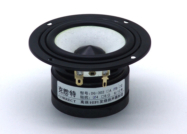 2 stücke HiFi Lautsprecher 3 Zoll Vollständige Palette Lautsprecher Bluebooth Schreibtisch lautsprecher 89,5 dB 8/4Ohm