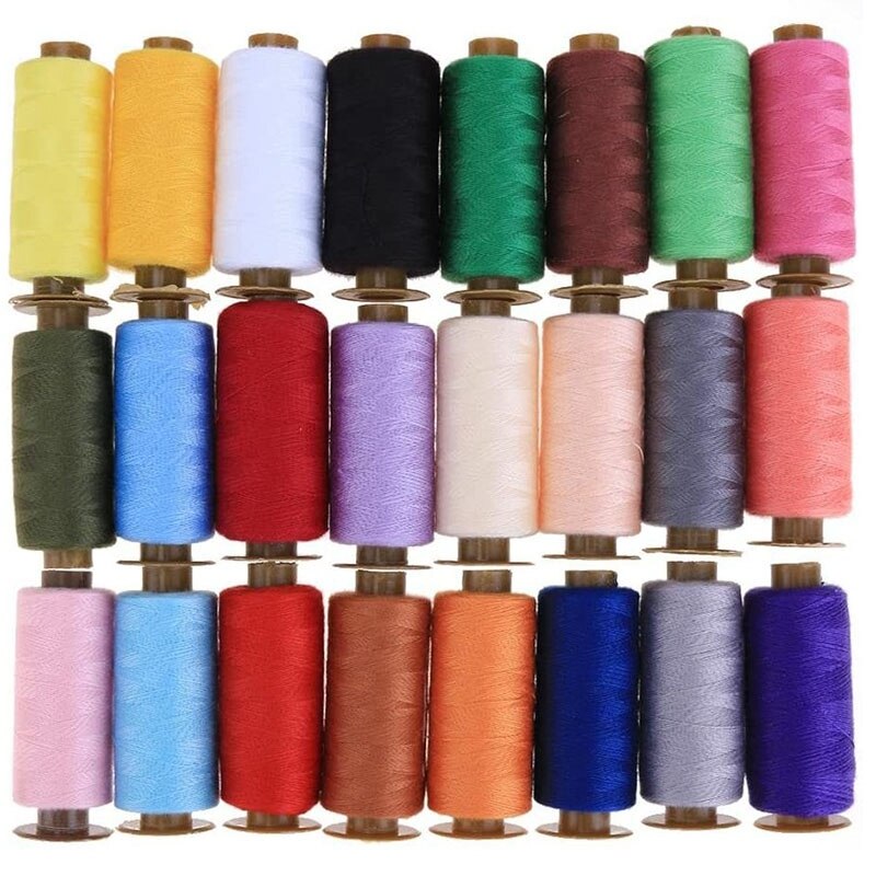Neue 24 Farbe Nähmaschine Gewinde Hand NäHenne Polyester NäHenne Kleidung Linie Große Menge Haushalt NäHenne Linie
