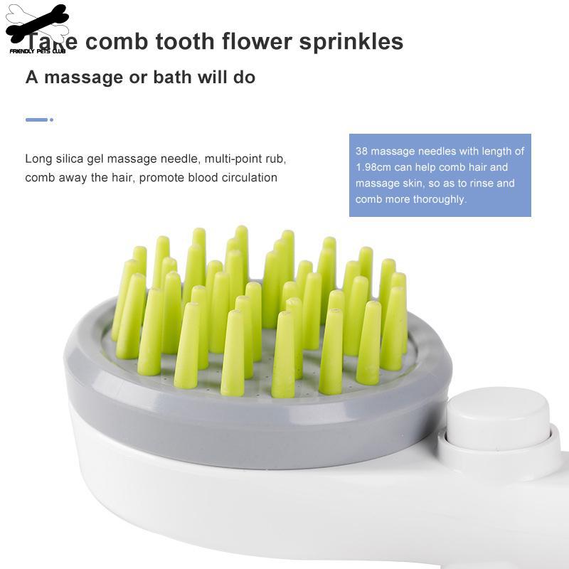 Haustier Dusche Dusche Schlecht Pinsel Shampoo Pinsel Massage Dusche Kopf