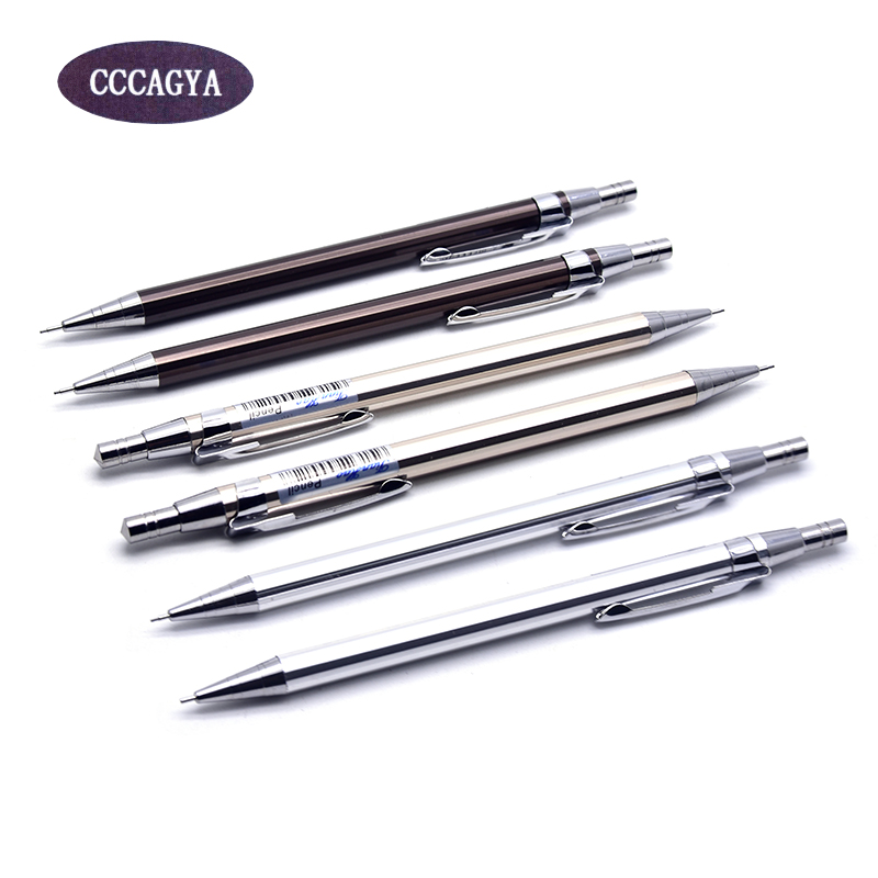 CCCAGYA C026 0,5mm Mini automatische bleistift metall Stift Lernen Büro schreibwaren schule schriftlich stift & Hotel Geschäft Schreiben stift