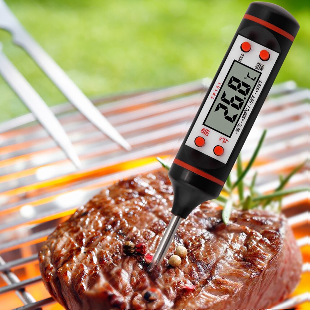 Neue Heiße Fleisch Thermometer Küche Digitale Wasser Milch Lebensmittel Sonde Elektronische BBQ Kochen Werkzeuge Temperatur Messer Werkzeug