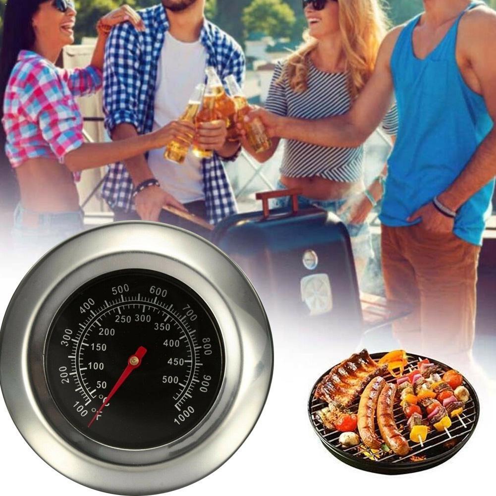 100-100 0 grad Edelstahl BBQ Thermometer Haushalt Thermometer Messgerät Für Picknick Ofen Grill Temperatur Y0R2