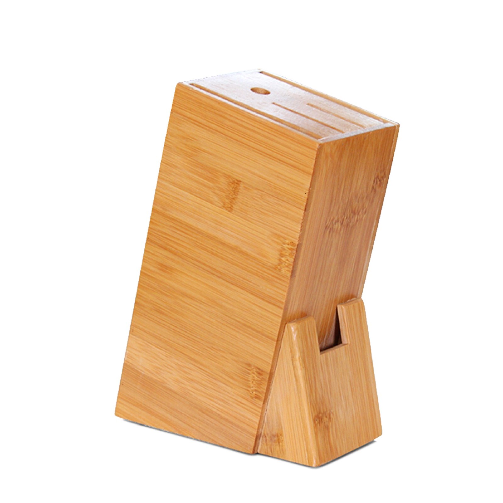 Holz Messer Halfter Regal Messer Organizer Lagerung Gestell Bambus Messer Block Toolframe Schneiden Werkzeug Stehen Küche Zubehör