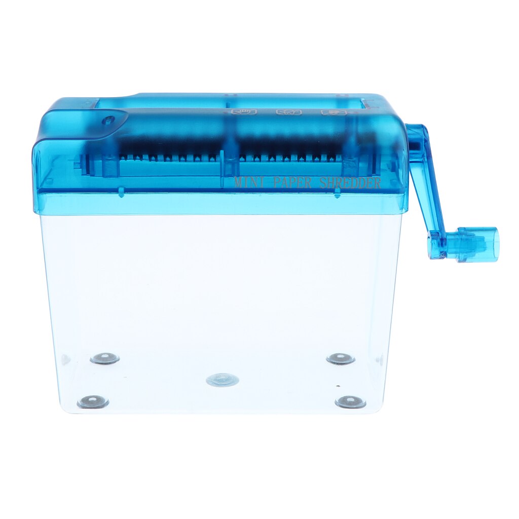 Manuelle Schredder für Papier und Karte Hand schneiden Papier Schredder Ein Stück von Gefaltet A6 Größe Gerade Streifen schneiden 3 mm