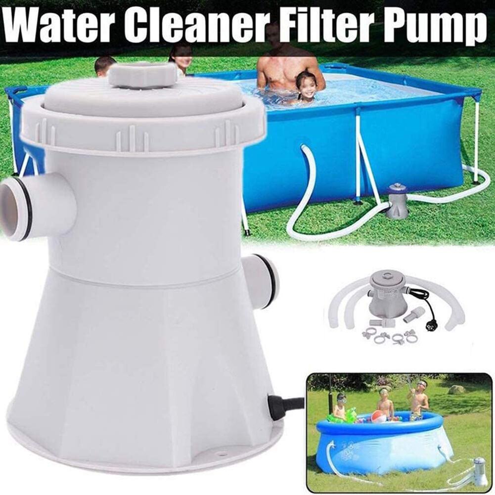 EU stecker 220V Elektrische Schwimmbad Filter Pumpe Bausatz Sommer und Schwimmbad Kostenloser Luft Zirkulation Pumpe Schwimmbad Wasser Reinigung Werkzeug