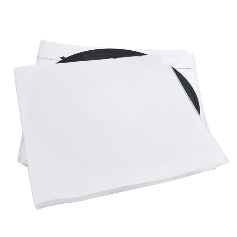 20Stck Anti-statische Reis Papier Rekord Innere Tasche Ärmeln Protektoren Für 12 Zoll Schallplatte Plattenspieler Zubehör