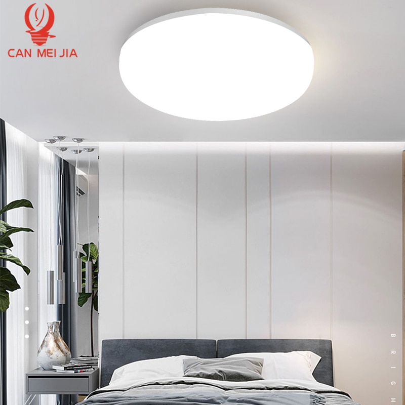 LED Decke Licht 50W 30W 20W 15W 12W LED Tafel Lampe 220V Moderne Decke lampen Oberfläche Halterung für Wohnzimmer Hause Beleuchtung