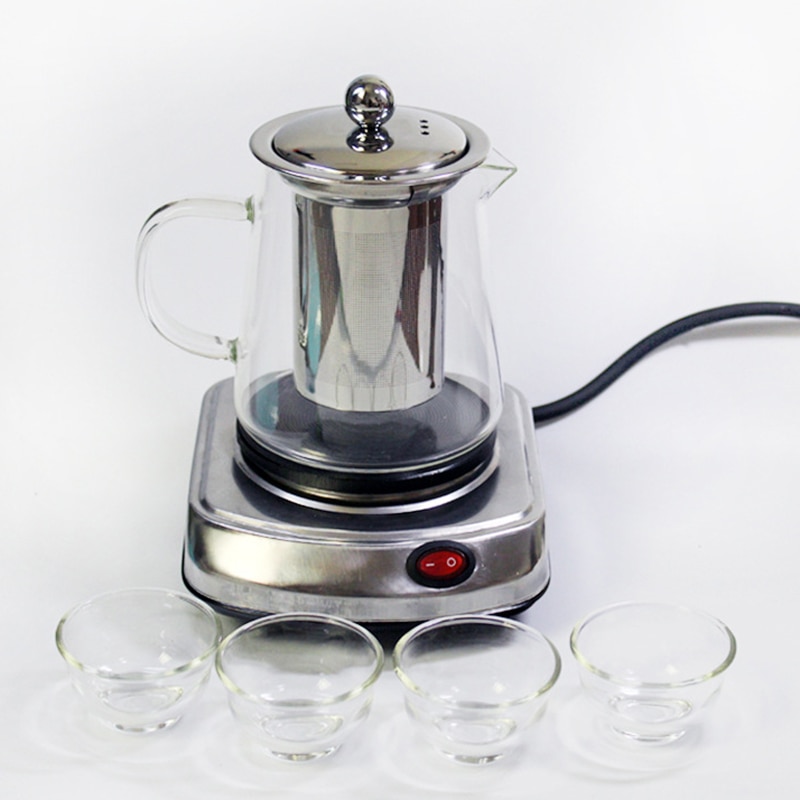 220V 500W Multifunktionale Mini Elektrische Herde Kochen Heißer Platte Kaffee Heizung Kaffee Tee Heizung Hausgeräte Kaffee Hersteller EU P