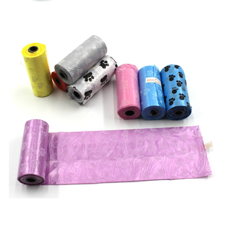 1X Neue Nützliche Haustier Kacke Tasche Mehrzweck Träger Müll Reinigen Hund Abfall Kacke Tasche Hund Zubehör Haustier Liefert Haustier müll taschen