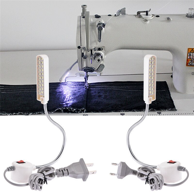 LAIDEYI Arbeits Schwanenhals Lampe 12 LEDs 20 LEDs 30 LEDs Nähmaschine Licht Mit Magnet Für Haus Industrie NäHenne LED Arbeitslicht