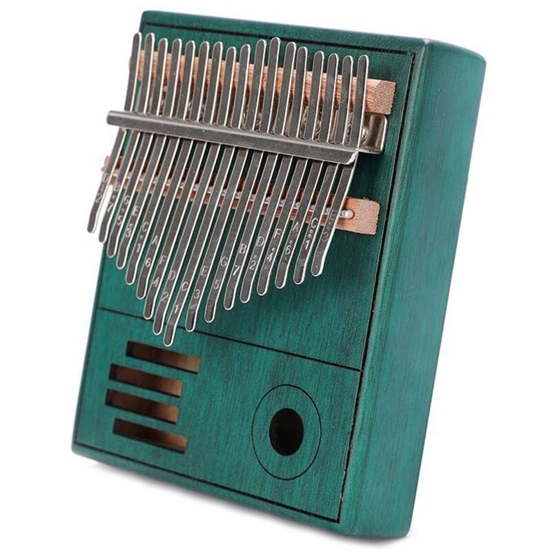 Kalimba 17 Schlüssel Daumen Klavier, Holz Finger Klavier mit Melodie Hammer, Musik Instrument für Anfänger freundlicher Erwachsene