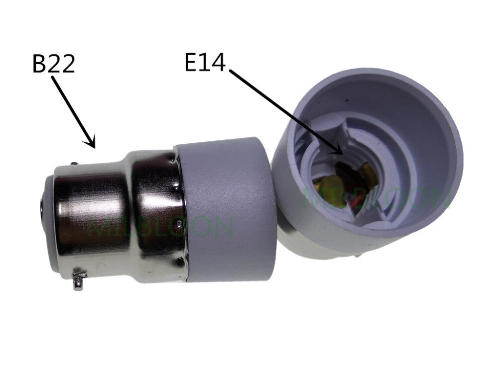 B22-E14 Lampe Halfter Konverter B22 Drehen zu E14 zu B22 lampe Basis Adapter b22 zu e14 lampe Basis Umwandlung e14-b22