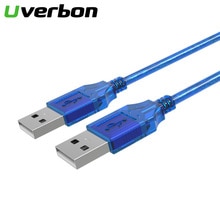 USB 2,0 Stecker auf Stecker Datenkabel Aux Kabel USB 2,0 Erweiterung Datenkabel USB Typ A Stecker auf USB Stecker Adapter Cabo