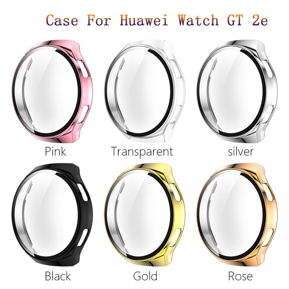 Ultra schlank Schutz fallen Für Huawei Uhr GT 2e GT2e Ultra schlank Neue Weiche PC fallen Abdeckung Für Huawei Uhr schützende Stoßstange Hülse