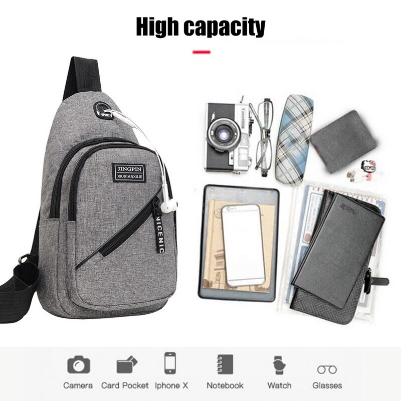 Reise miserabel Tasche Taille Tasche Reißverschluss draussen Sport Schulter Tasche Taille Packungen Damen Taille männer Brust Tasche für Brauch