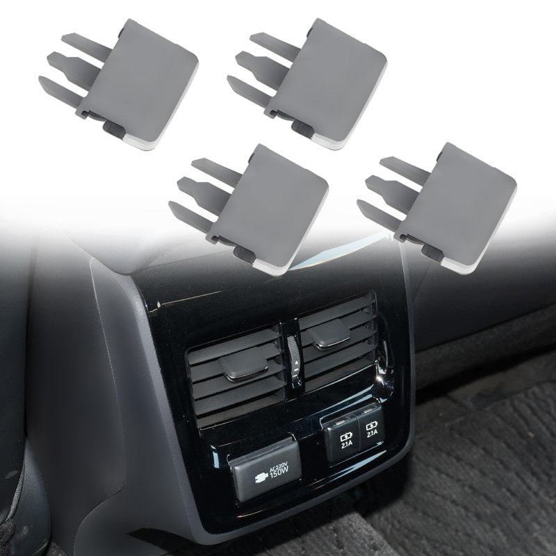2 Stck Wagen center belüftung schalter Paddel Auto klimaanlage auspuff klimaanlage blatt Clip für Toyota Corolla