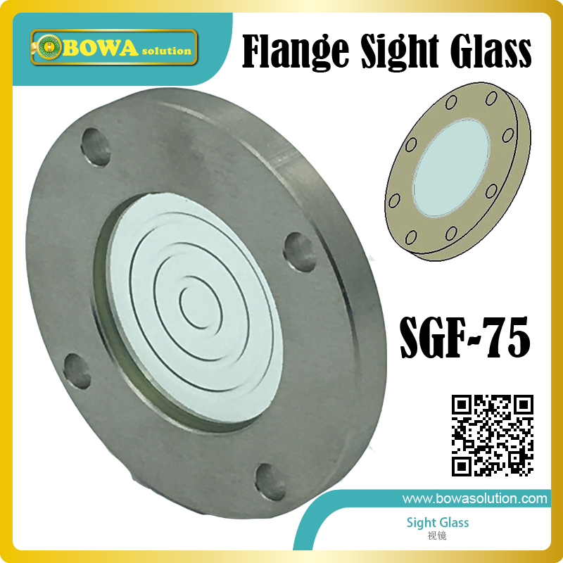 Glas überwachung Fenster in der chemischen rohrleitungen oder wassertanks oder kessel zu zeigen mittleren ebene oder Status änderungen