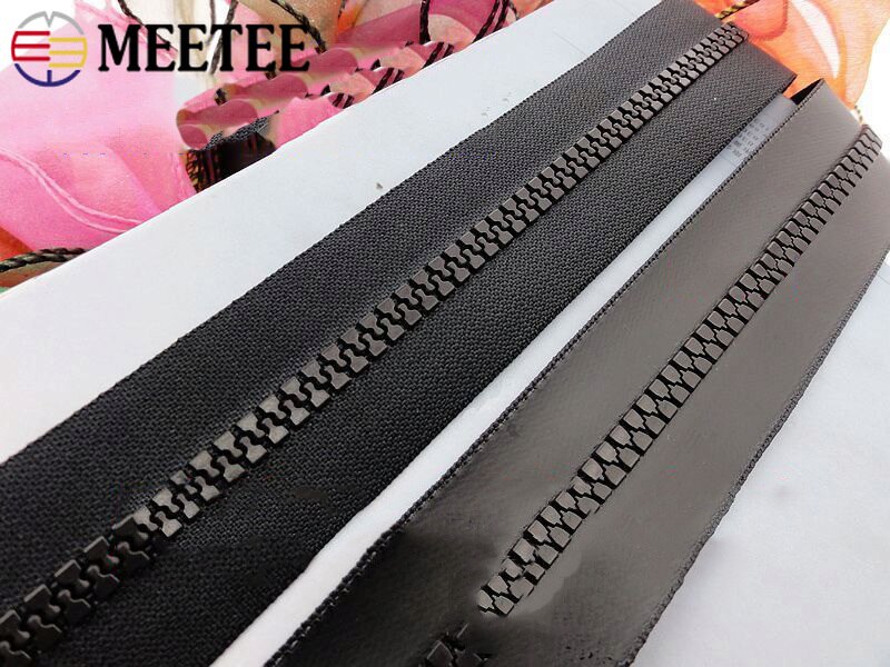 Meetee 2/4M 3 #5 #8 # Harz Wasserdichte Reißverschluss Code Ladung Spule Reißverschlüsse für Jacken zelt Winddicht Postleitzahl Reparatur DIY Tuch NäHenne Material