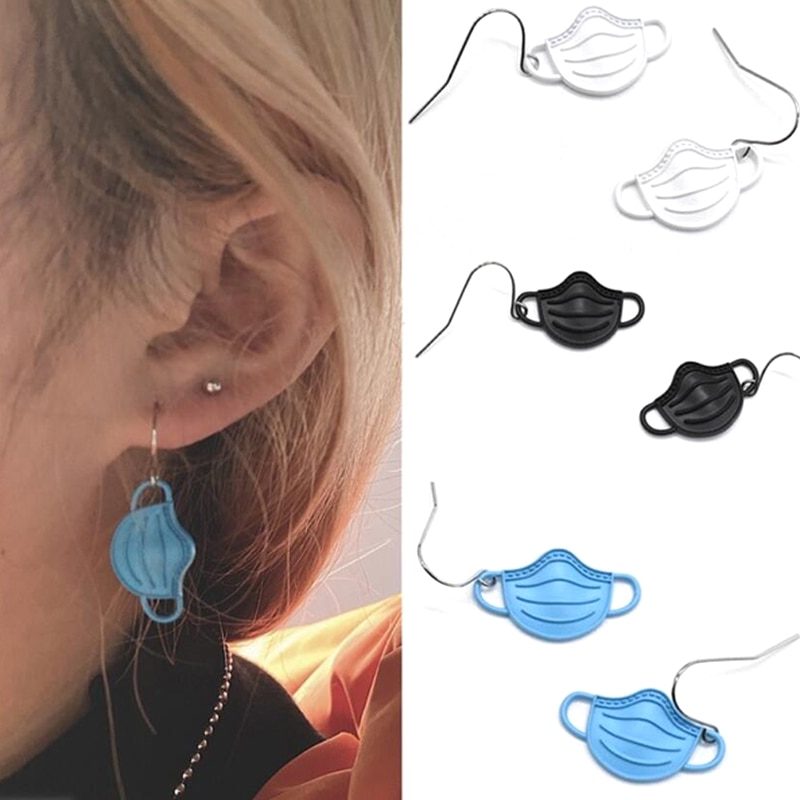 Lustige Nette Baumeln Ohrringe Koreanischen Stil Coole Ohrringe Kirsche Blumen