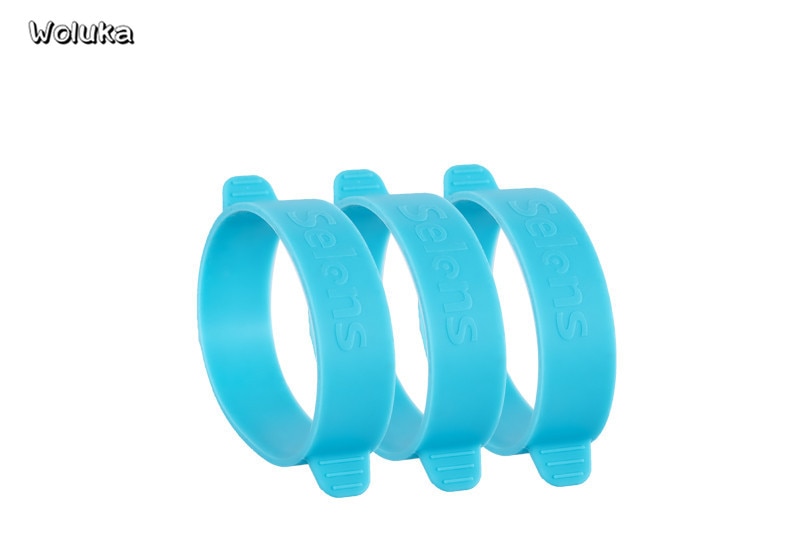 Gummi gürtel Rutsche gürtel Befestigt gürtel Blitz-farbe blatt gummi gürtel (drei stück) T18
