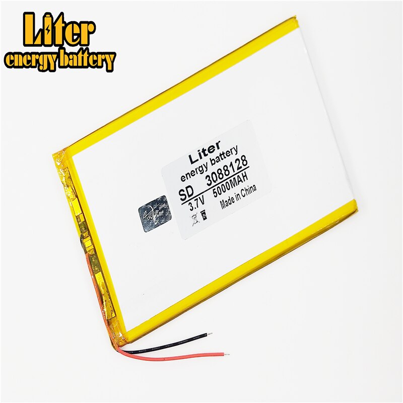 3088128 3,7 V 5000MAH 3090130 Tablette batterie Tablette gm Lithium-Tablette Polymer batterie