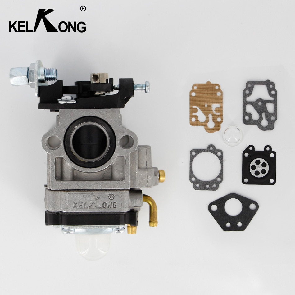 KELKONG 52cc 43cc 47cc 49cc MP15 Vergaser 2 Hub Mini Chopper Kohlenhydrate 15mm ATVs Tasche-Fahrräder Mit Grundierung Birne & dichtungen