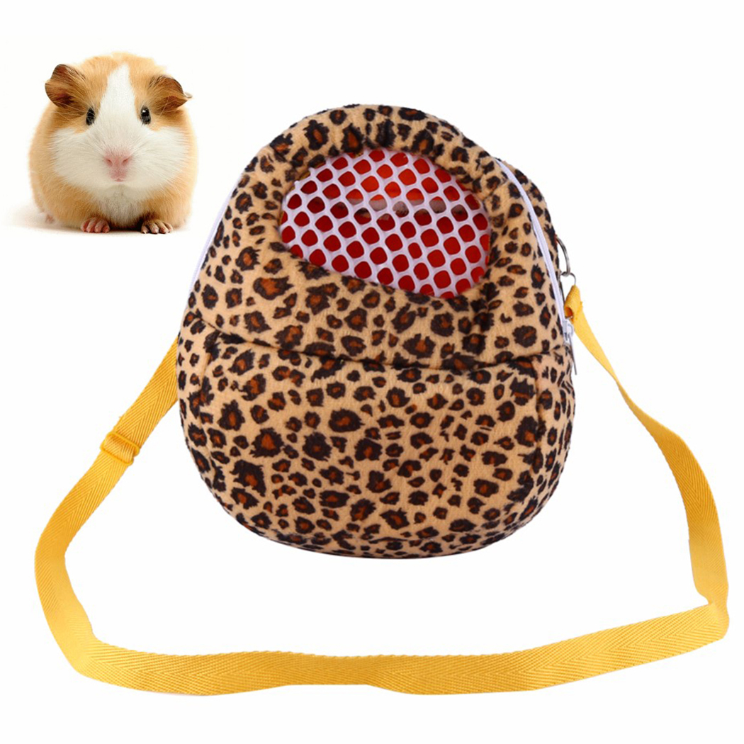 Multifunktions Kreative Kleine Haustier Reise Rucksack Haustier Träger Leopard drucken Haustier Reise Träger Haustier Tragen Tasche Für Hamster Eichhörnchen