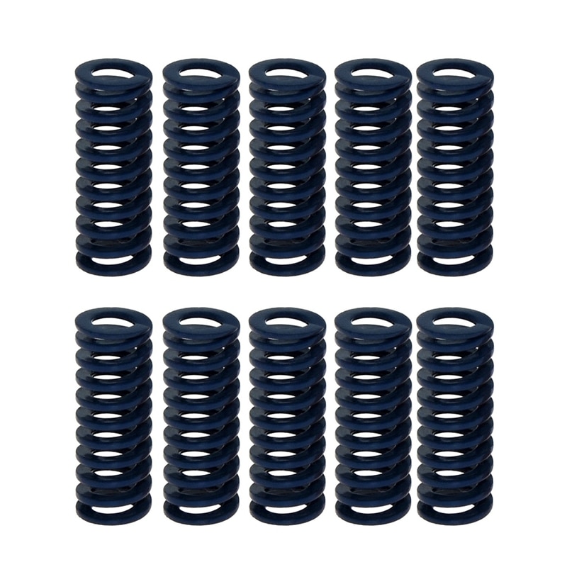 10Stck 3D Drucker Teile Frühling Erhitzt Bett 10X25MM Heißer Platte 3D Drucker Reprap Importiert für Ender 3 CR10 MK2B MK2A