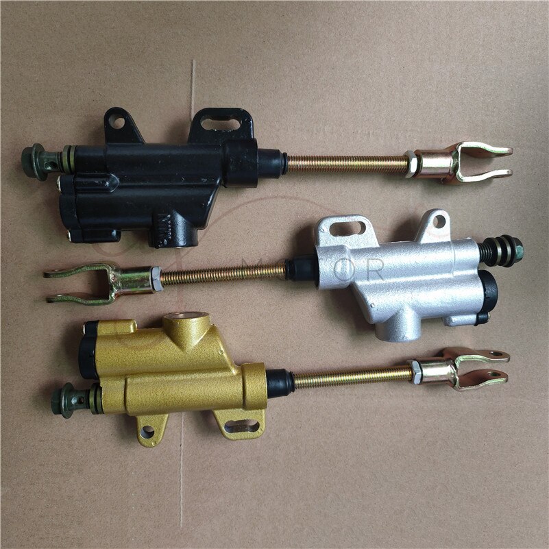 Motorrad Universal- Gold Zylinder Fuß Bremse Hinten Oberen Pumpe Hinten Fuß Bremse Meister Zylinder Pumpe Motor- Zubehör