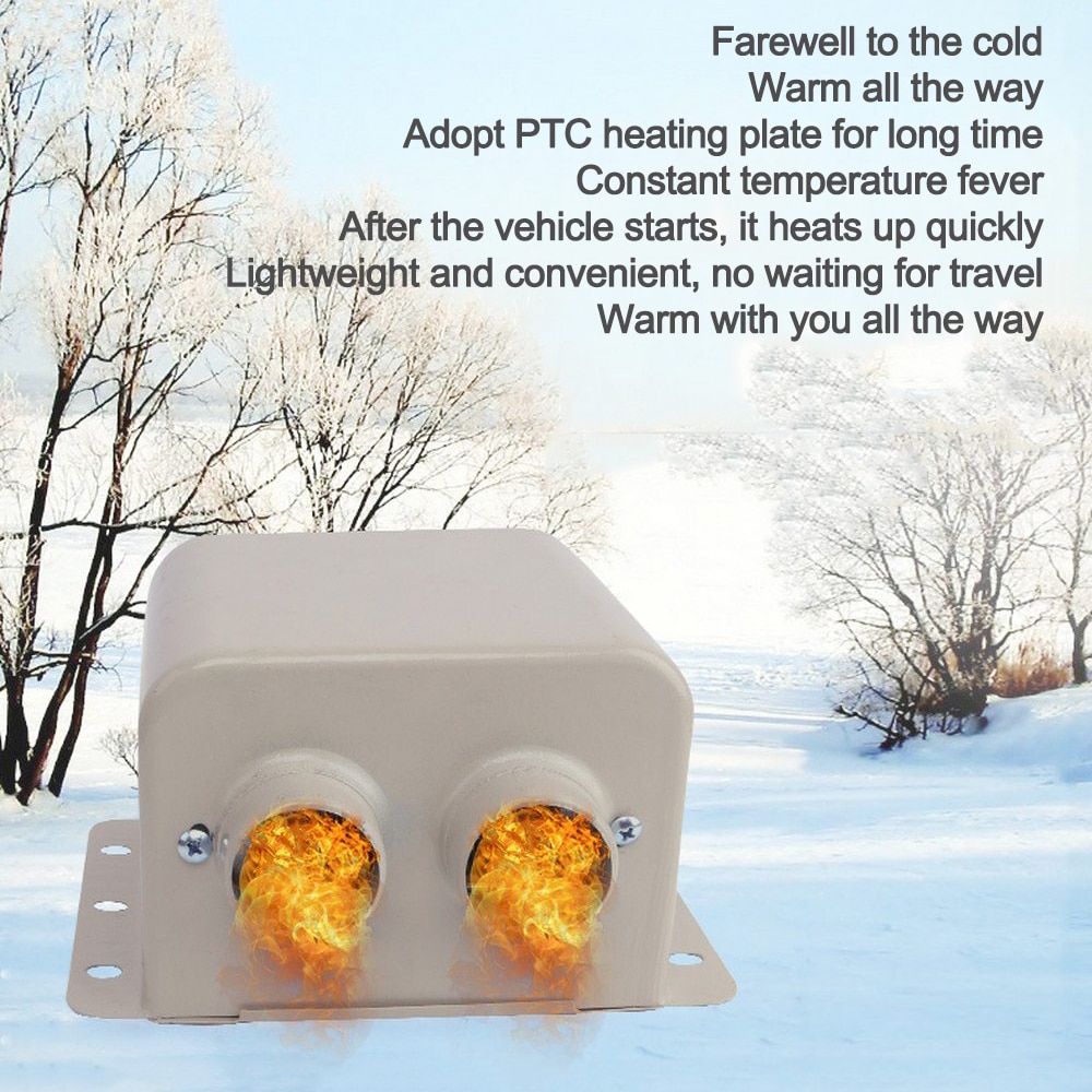 Auto Heizung Heizung 12V 600W Auto Defroster Winter Auto Elektrische Herde Fan Heizung Luftkühlung Integrierte Abtauung Auto hearter