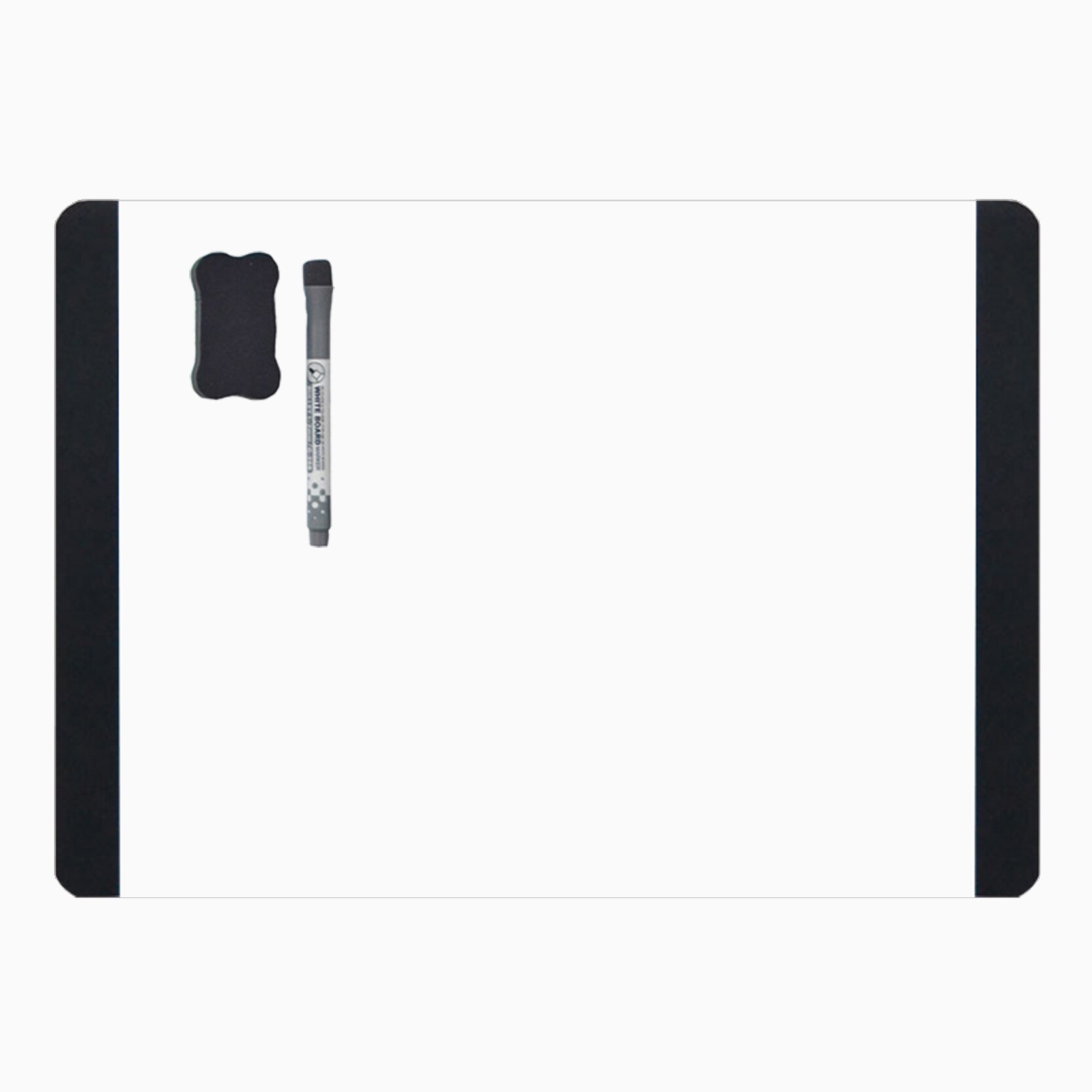 A4 Magnetische Trockenen Löschen Kühlschrank Kalender Magnetische Kalender Whiteboard Planer Magnet trockenen löschen nachricht [breite seite] [schwarz]